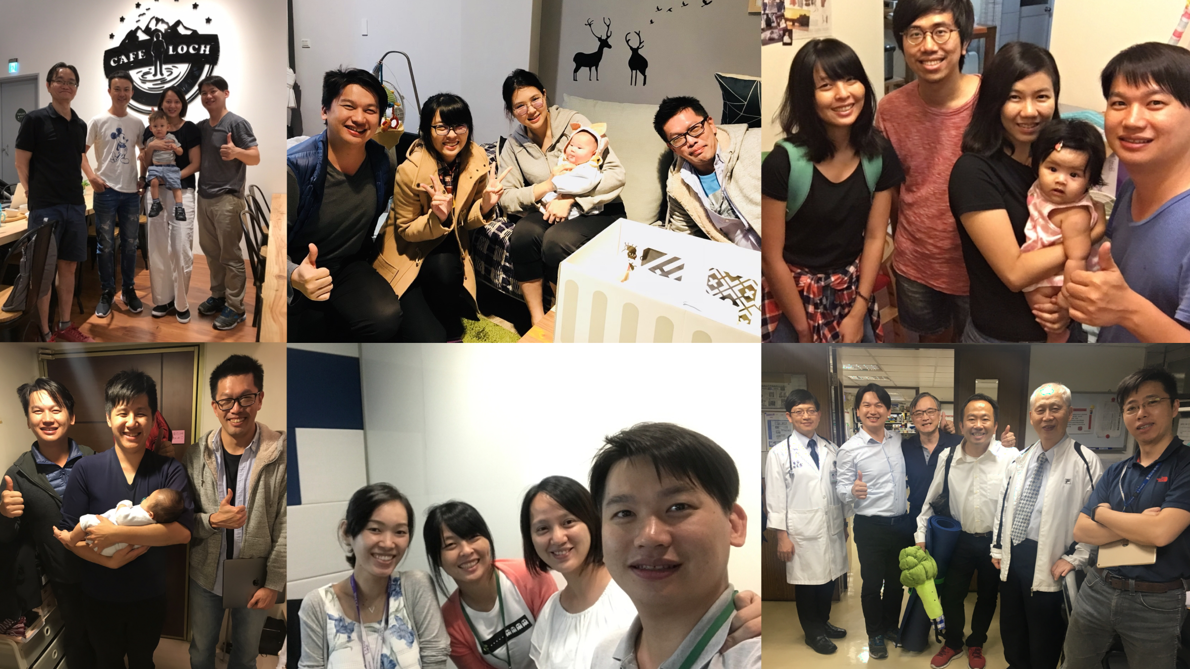 Cubo founding team and research participants meeting with parents and pediatric specialists